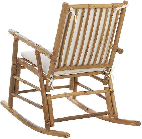 Rocking Chair Bamboo Light Wood