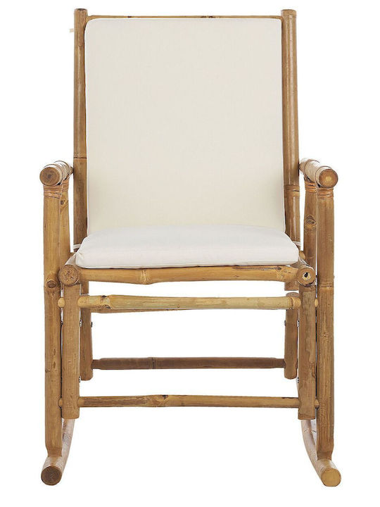 Scaun balansoar Bambus Light Wood