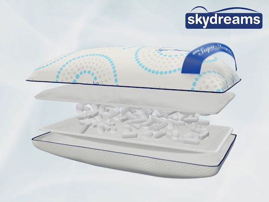 Super Sleeper Every Comfort Pillow Comfortable Adjustable Cooling Technology Pillow