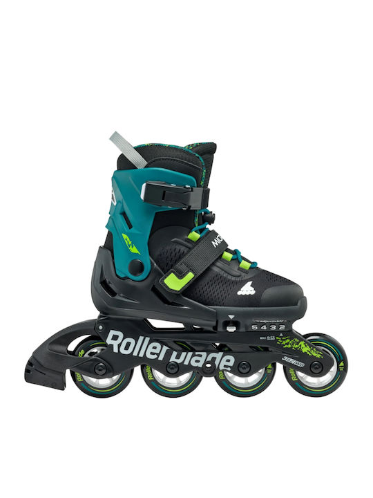 Rollerblade Microblade Xt Inline Einstellbar Rollers Schwarz Erwachsene/Kinder