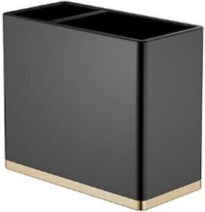 Acp Badezimmerzubehör-Set 6-teilig – Schwarz Gold