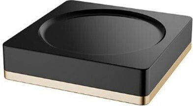 Acp Badezimmerzubehör-Set 6-teilig – Schwarz Gold