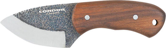 Condor Tool & Knives Beetle Neck Μαχαίρι Καφέ σε Δερμάτινη Θήκη