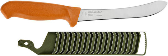 Morakniv Hunting Butcher (S) Μαχαίρι Πορτοκαλί σε Θήκη