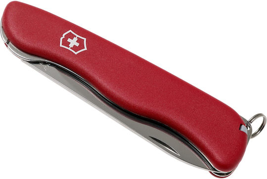 Victorinox Alpineer Schweizer Taschenmesser mit Verriegelungsmechanismus Rot