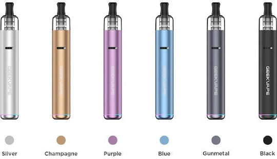 Geek Vape Wenax S3 Evo Pod Kit 2ml με Ενσωματωμένη Μπαταρία 1100mAh Black