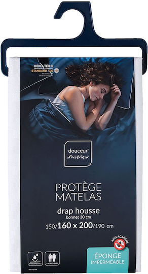 Douceur d'Intérieur Husă de Saltea Ponny Douceur D'intérieur cu Elastic Dimensiuni 160x200cm + 30cm 1643588