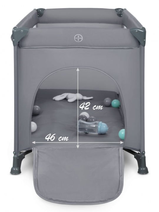Kidwell Blissy Laufstall mit Matratze Gray 125x65cm