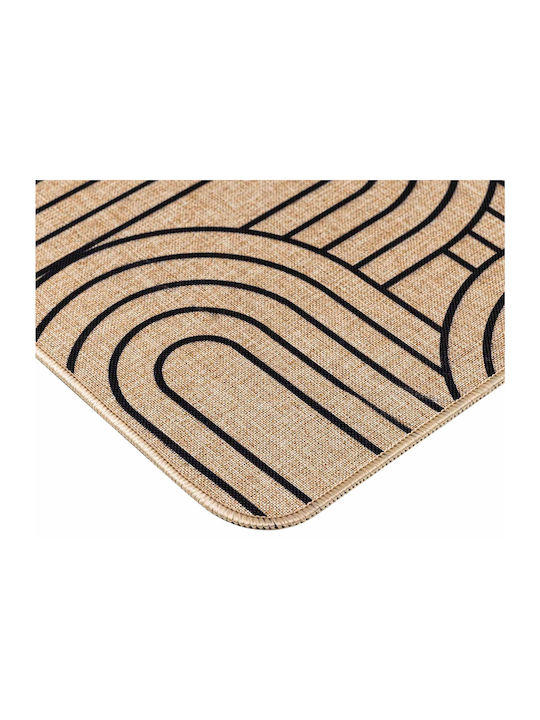 Douceur d'Intérieur Kitchen Mat Runner with Anti-slip Underlay Beige 45x120εκ.