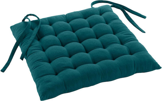 Douceur d'Intérieur Garden Chair Cushion Twily Emerald Green 38x38cm.