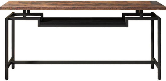 Onole Konsole Walnut - Black L180xB35xH82cm