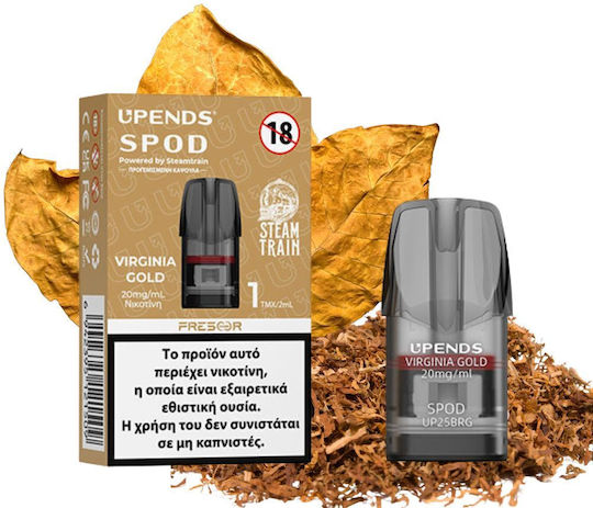 Steam Train Vorgefüllte Kapsel Virginia Gold 20mg/ml 2ml 1 Stück