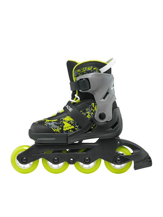 Rollerblade Microblade Sl Inline Rollers Grün Erwachsene/Kinder