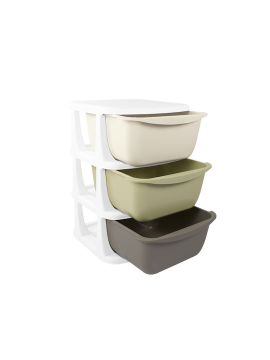 Dolu Sistem De Depozitare Jucării Din Plastic Multicolor 58x38.5x37cm