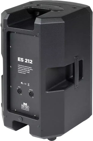 Metro ES212 Passive Speaker PA 150W with Woofer 12" 35x34.8x59.5cm.