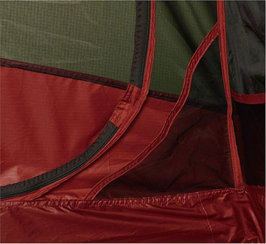 OZtrail Cradle Camping Tunnel Mountaineering Khaki with Double Cloth 4 Seasons for 3 People Waterproof 3000mm 320x200x110cm