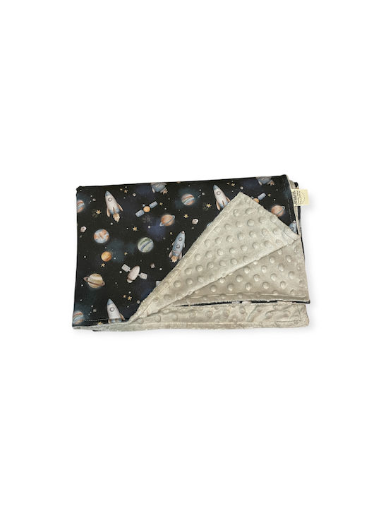 Grandes Suenos Blanket Nursery Swaddling Blankets Cotton Blue 75x100cm