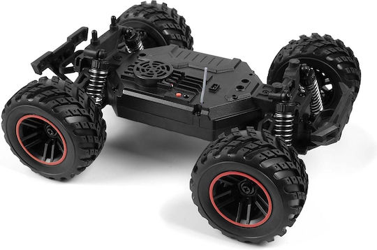 BlackZon Teleghidat Mașină Monster Truck 4WD Roșu