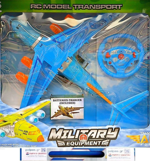 Zita Toys Τηλεκατευθυνόμενο Αεροπλάνο Μπλε