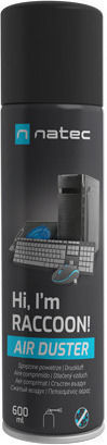 Natec Raccoon Compressed Air 600 Spray Συμπιεσμένου Αέρα 600ml