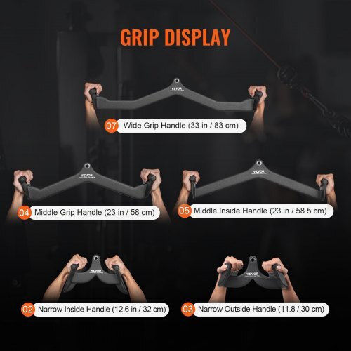 Vevor Bar Handle Lat Pulldown V-bar T-bar Home Gym Jspjvxxlgjjkj6a1cv0