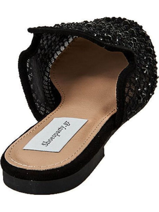 Flat Mules σε Μαύρο Χρώμα
