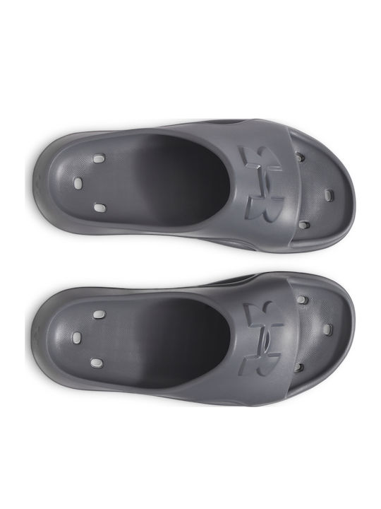 Men's Gray Slides