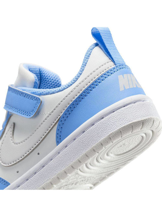 Court Borough Low Recraft Παιδικά Sneakers με Σκρατς Λευκά