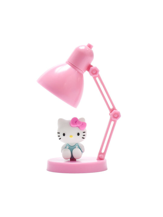 Hello Kitty Παιδικό Φωτιστικό Πορτατίφ Ροζ 6.5x5.1x10εκ.