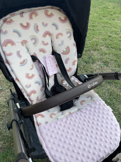 Grandes Suenos Stroller Mattress 35x80cm Pink