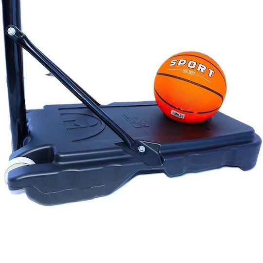 Coș de baschet pentru juniori Action One, înălțime reglabilă 115-210 cm