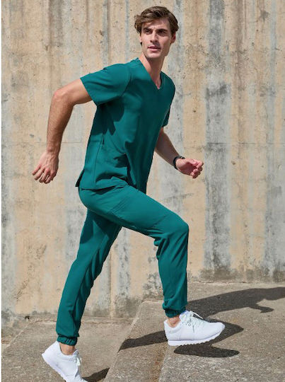 Velilla Unisex Medizinische Hosen Weiß