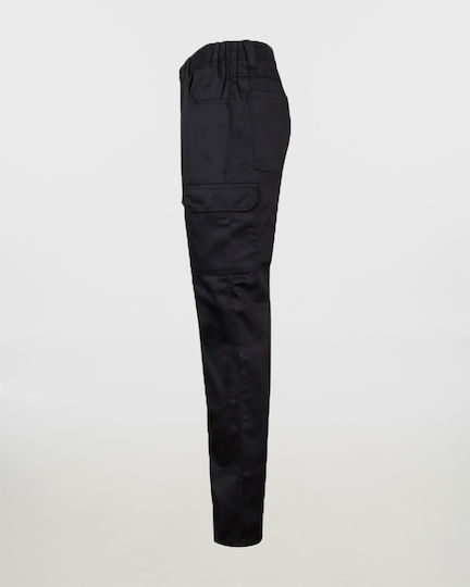 Velilla Unisex Medizinische Hosen Schwarz