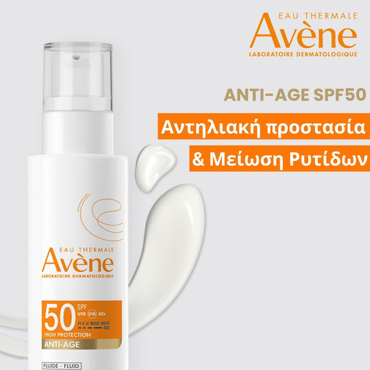 Eau Thermale Avène Fluide Anti-Age Sonnenschutz Gesicht SPF50 40ml