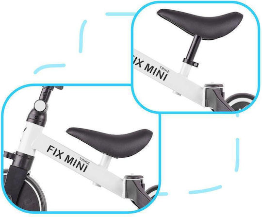 Trike Fix Triciclete Pentru Copii 3 În 1 Pentru 1.5+ Ani Alb