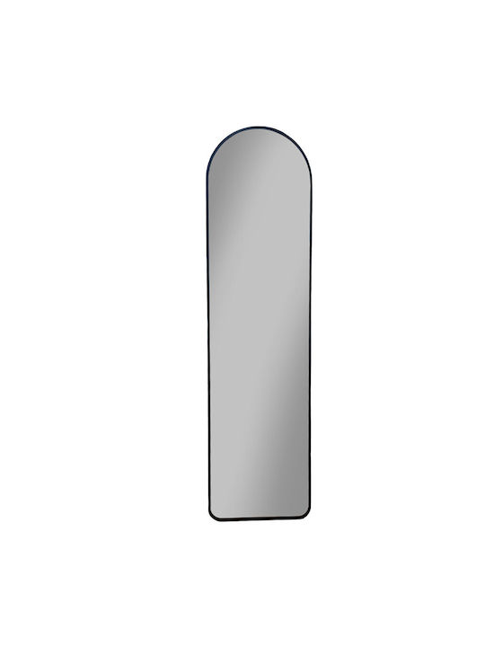 Liberta Semiramis Boden- oder Standspiegel mit Gewölbtem Aluminiumrahmen 150x40cm