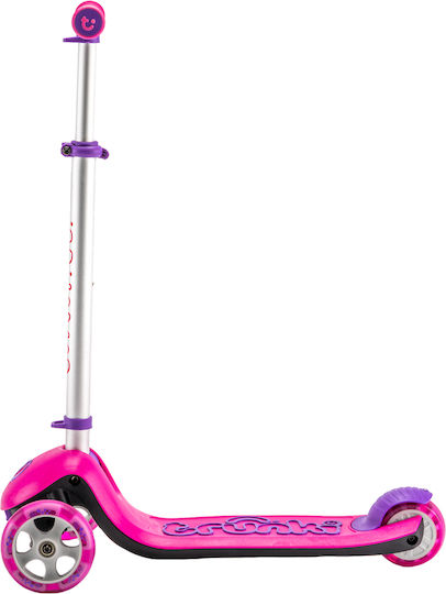 Trunki Scuter Copii Pliabil 3 Roți Pentru 4+ Ani Roz