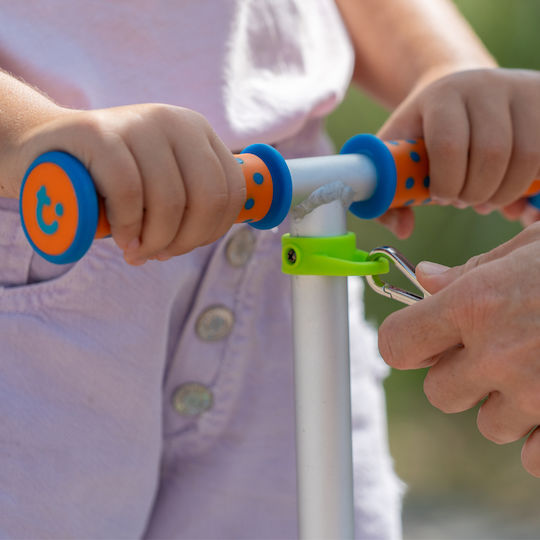 Trunki Patinetă Copii Pliabilă cu 3 Roți pentru 3+ Ani Albastră