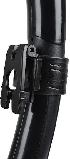 Seac Vortex Dry Snorkel Black with Silicone Mouthpiece