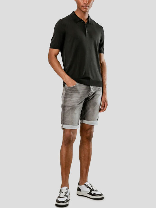 Polo T-shirt Μαύρο