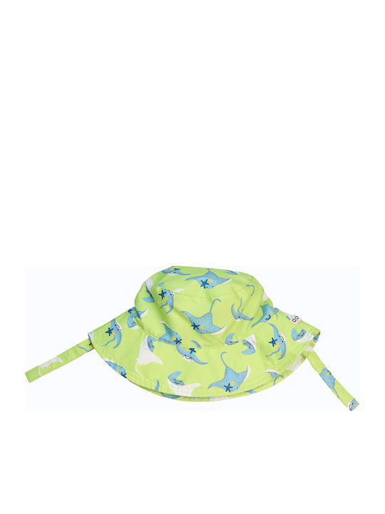 Zoocchini Kids' Hat Bucket Fabric Sunscreen Green