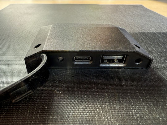 Pyramid Panou Solar 21w Camping Pescuit Pliabil Portabil 1x Usb-c 1x Usb-a Celule Solare Sunpower Numărul 1 În Lume