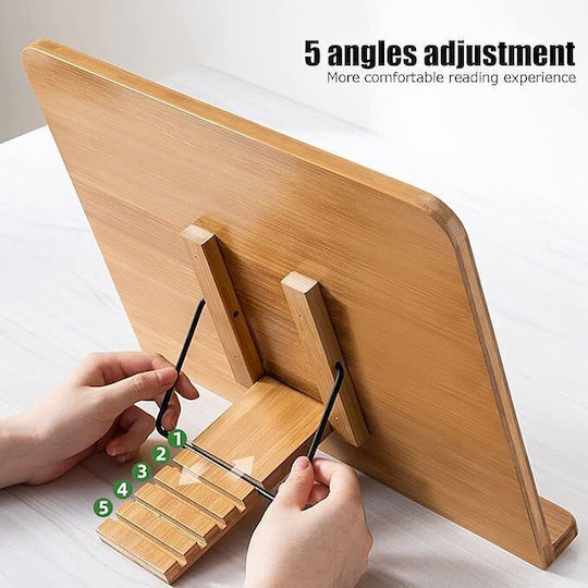 Ebest Βάση Ανάγνωσης Ξύλο Μπεζ 34*23cm