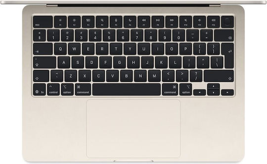 Apple MacBook Air 13.6 IPS Panel Retina Display M4 10-Core 24GB 512GB SSD 10-Core GPU with Charger 35W Dual Port Starlight English US Keyboard
