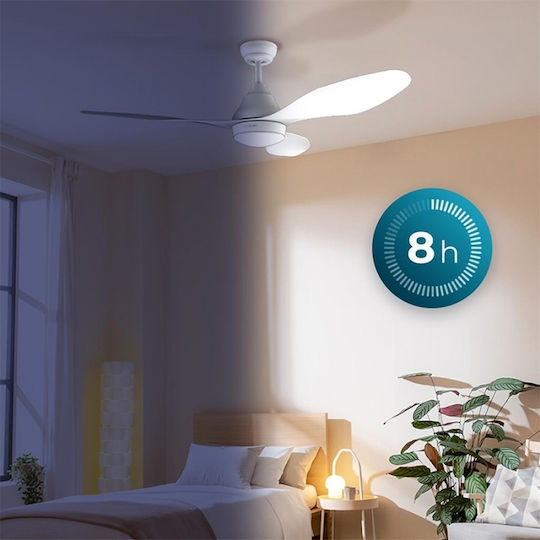Cecotec EnergySilence Aero 5200 Ceiling Fan 122cm With Light White
