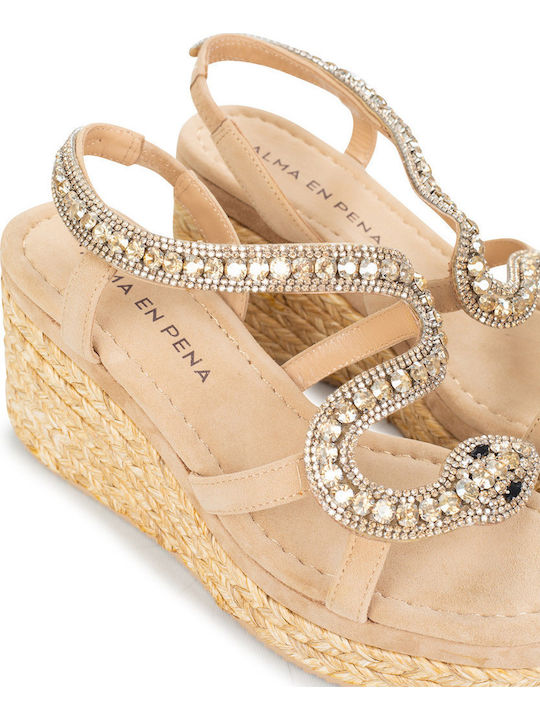 Women's Platform Shoes Tabac Brown