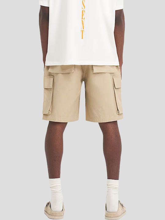 Herrenshorts Cargo Beige