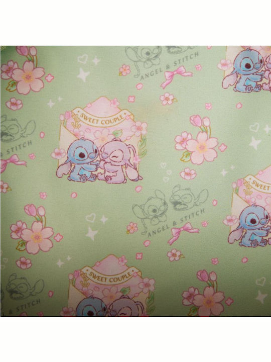 Loungefly Mini Zaino Stitch & Angel Love Geantă pentru Copii Rucsacuri Auriu 22.86bucx11.43bucx26.67buccm. Disney Stitch Mini Drăguț