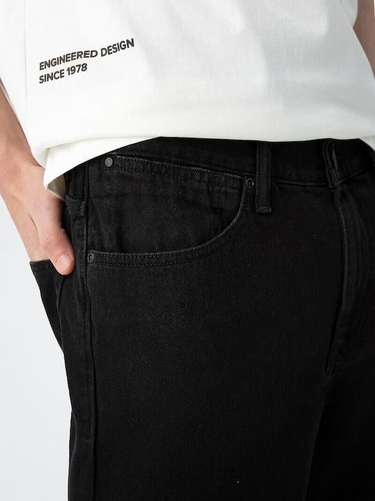 Herrenshorts Jeans Black