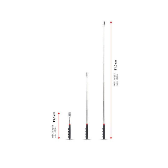 Automax 0025486 Τηλεσκοπικό Στυλό Μήκους 195mm με Ικανότητα Ανύψωσης 2.2kg & Φωτισμό